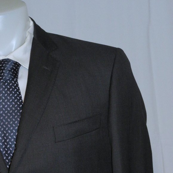 Brooks Brothers Black Fleece Thom Browne Gray Striped 3/2 Suit BB3 42R NWT